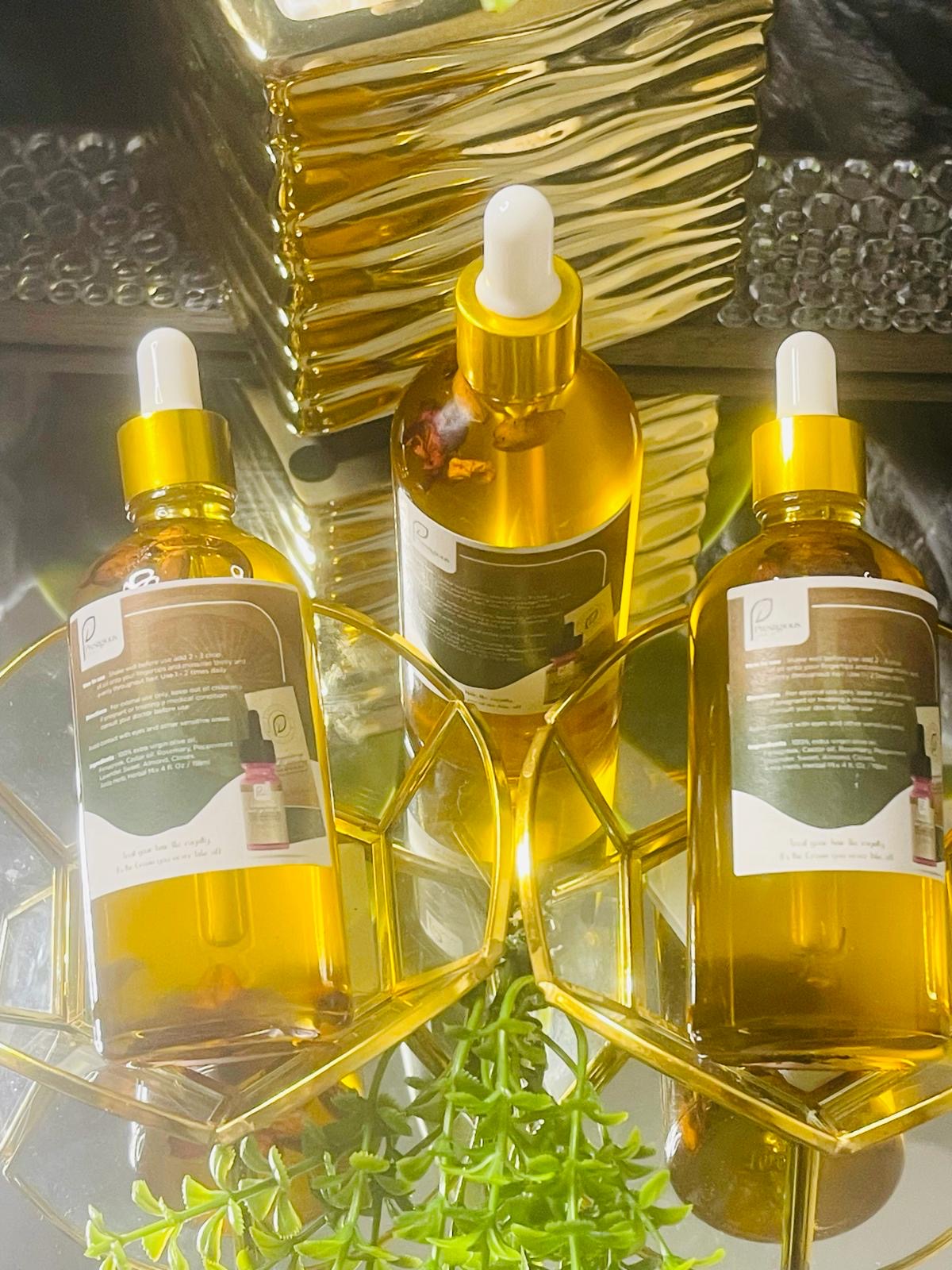 Hair growth oil