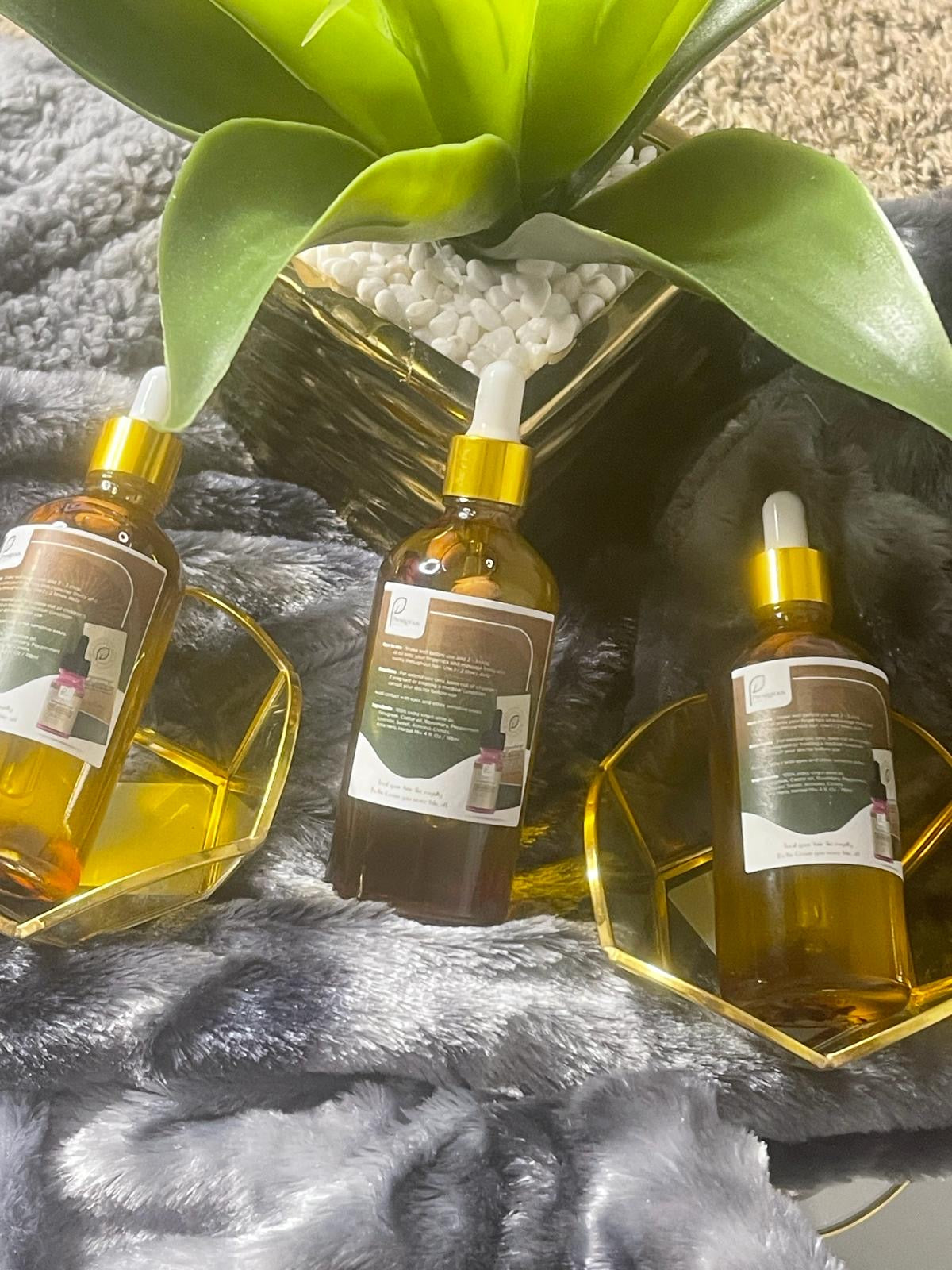 Scalp Treatment Oil Radiantmane Hair growth Oil 100% Pure Organic Hair Care 4 oz