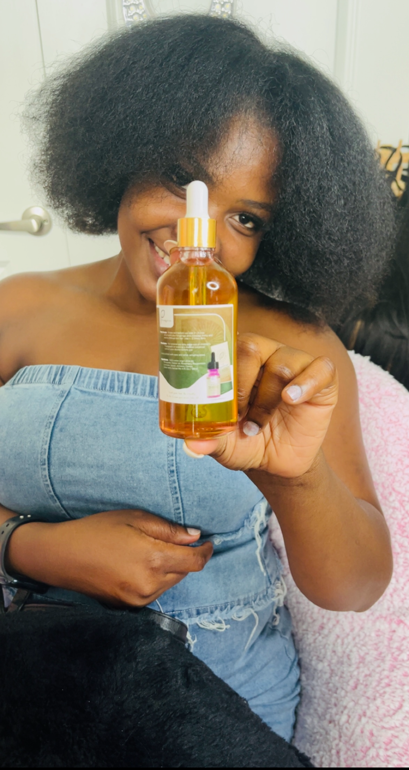 Hair growth oil