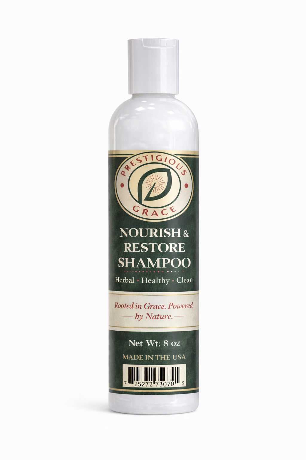 Prestigious Grace – Nourish & Restore Shampoo (8 oz)