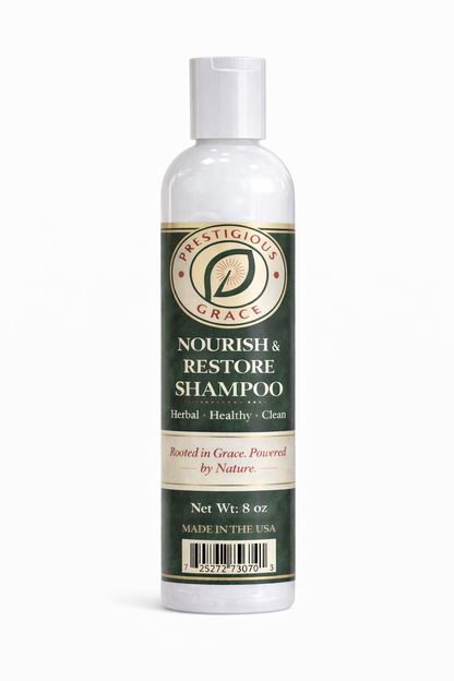 Prestigious Grace – Nourish & Restore Shampoo (8 oz)