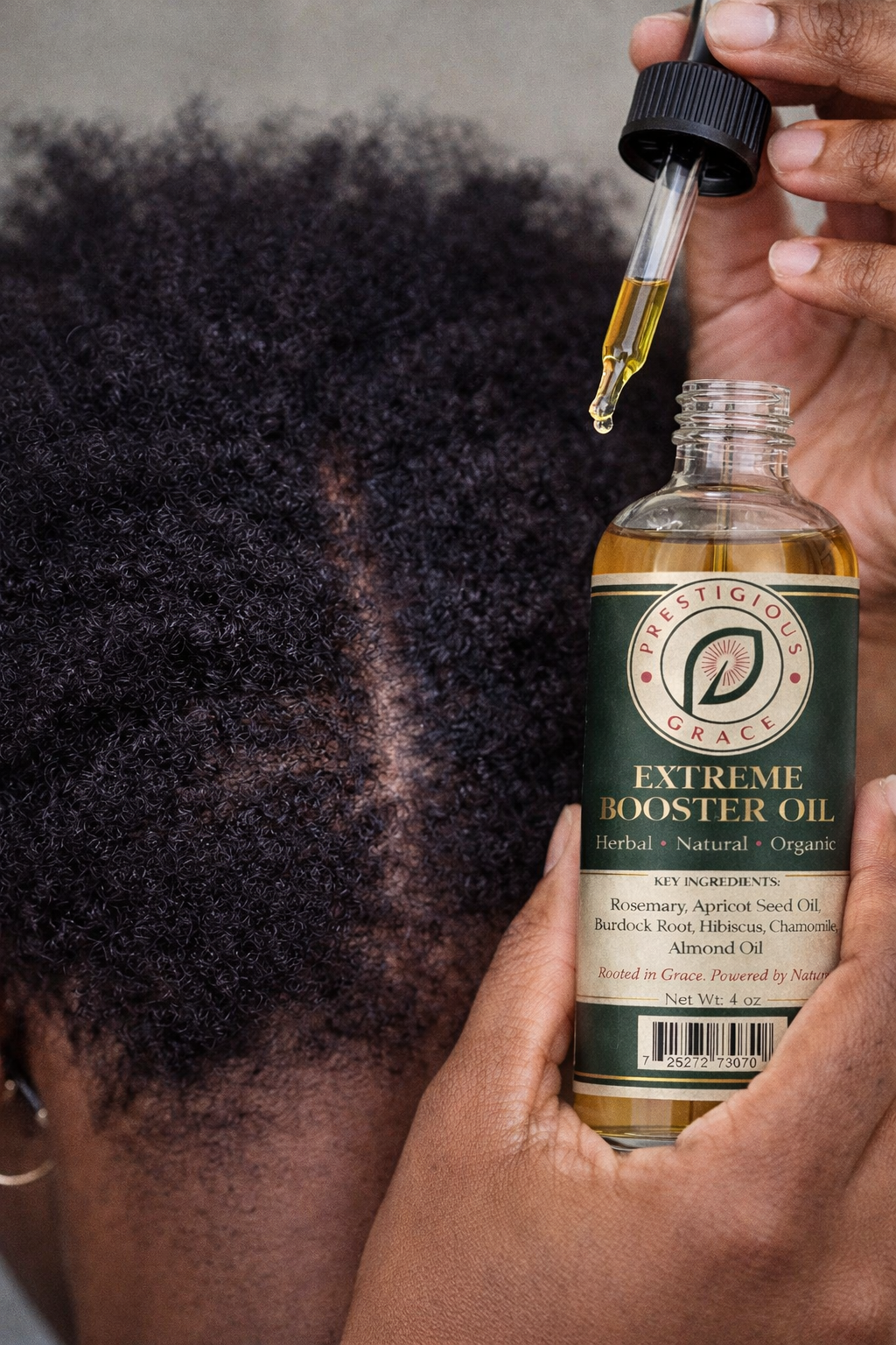 Prestigious Grace – Extreme Booster Growth Oil (4 oz)