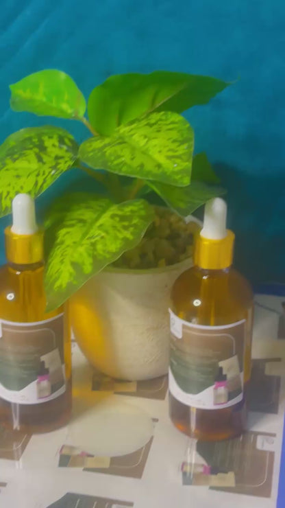 Scalp Treatment Oil Radiantmane Hair growth Oil 100% Pure Organic Hair Care 4 oz